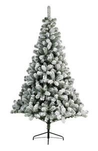 Snowy Imperial Flocked Christmas Tree
