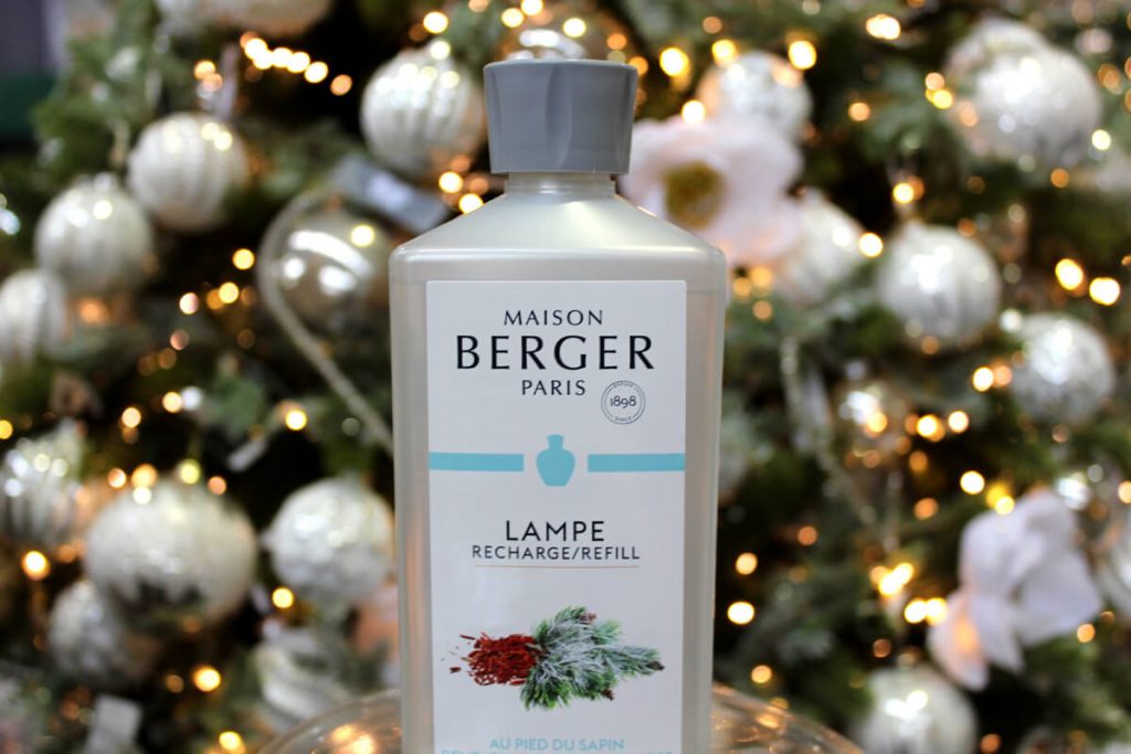 Bottle of Lampe Berger fragrance oil - under the tree