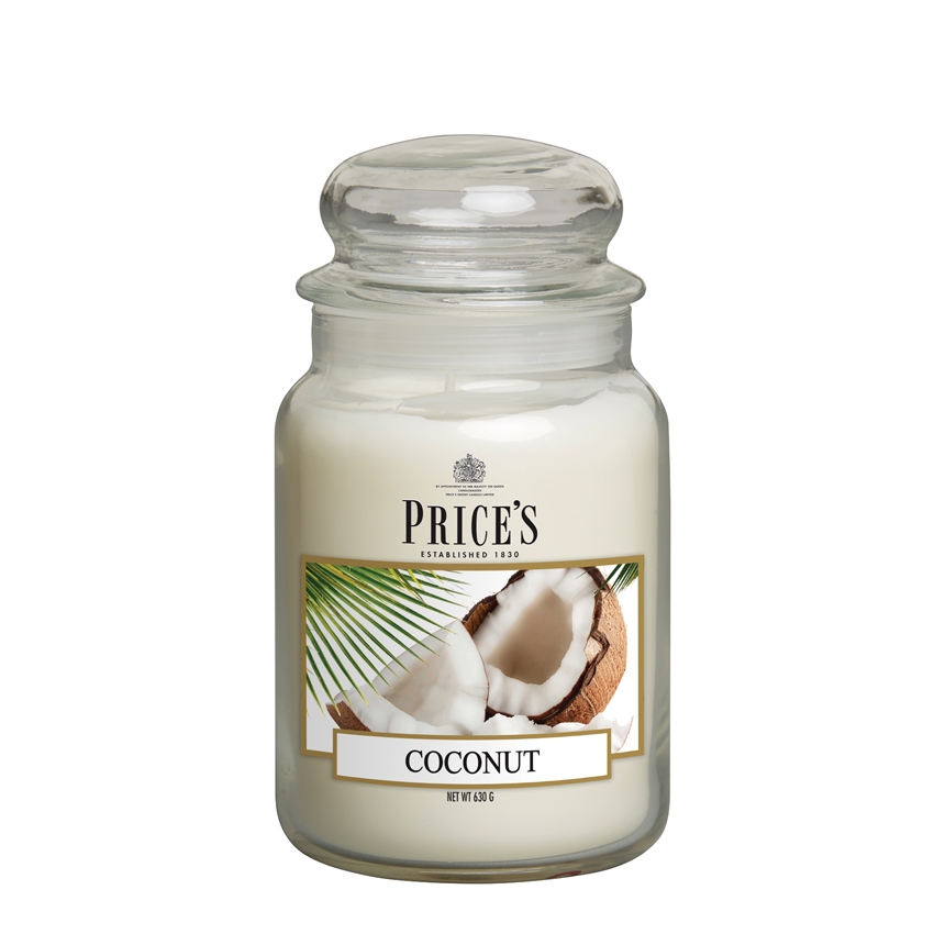 summer scent - Prices Coconut Jar Candle
