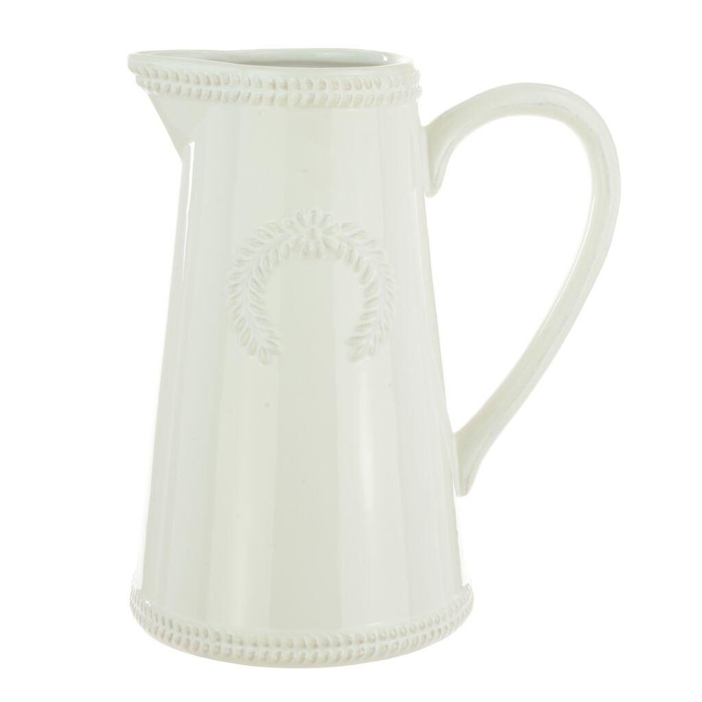 ceramic jug white