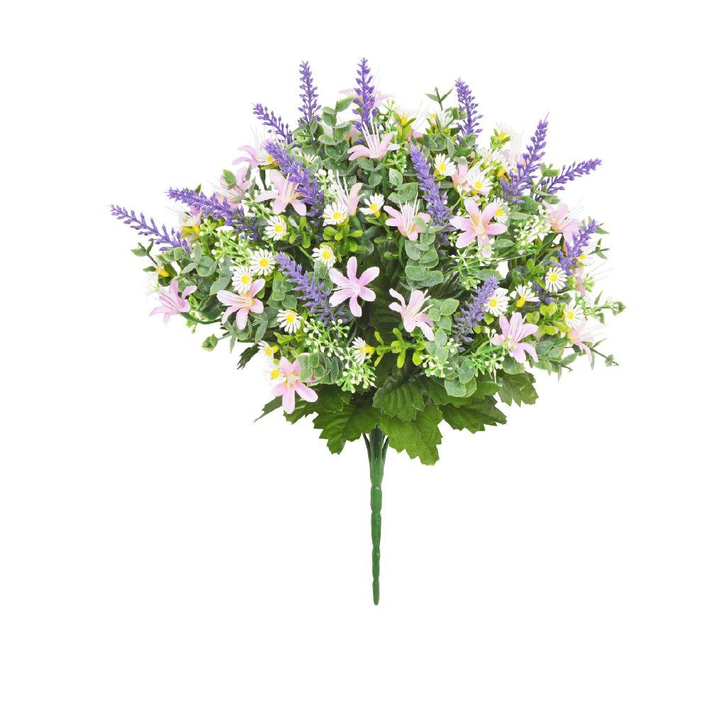 daisy lavender blossom artificial bouquet