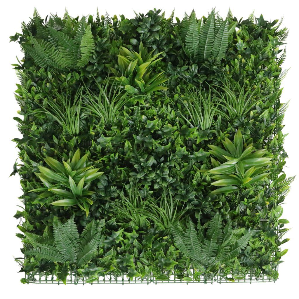 artificial living wall mixed panel for decorating your patio