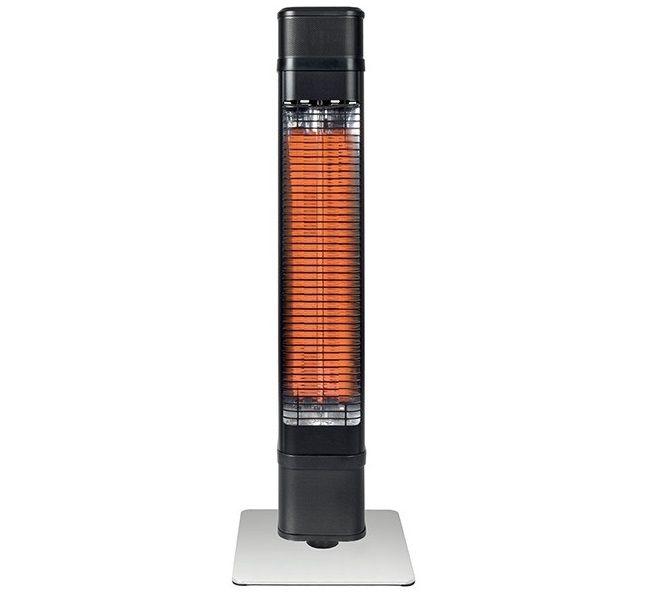 heat and beat tower - patio heater and speaker