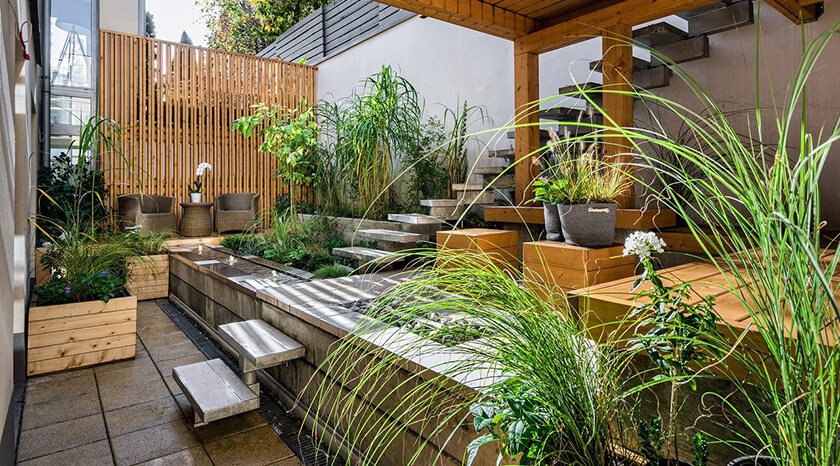 calming japanese garden inspired way to decorate your patio