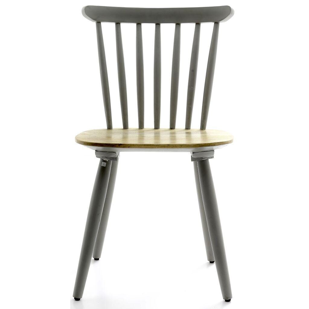 nordic grey mango wood furniture dining chair