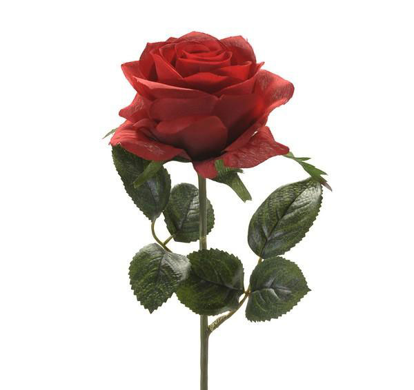 artificial red rose for coronation party