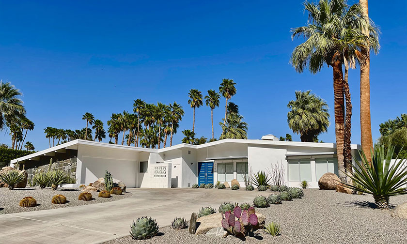 house in palm springs, California