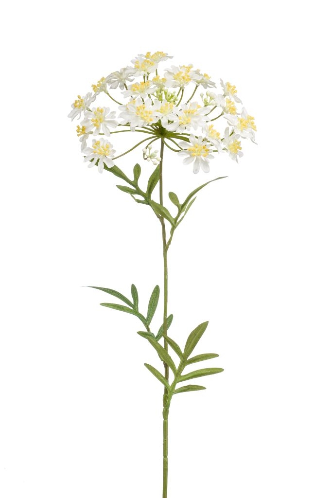 white dill spray faux spring flower