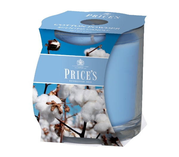 Price`s Patent Candles Limited Jar 170 g Cotton Powder 